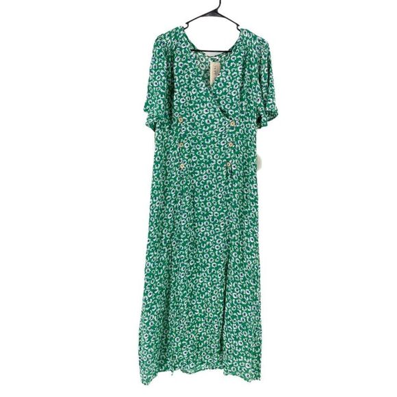 Hummingbird Women's All the Vibes Floral Dress - L - Picture 1 of 8